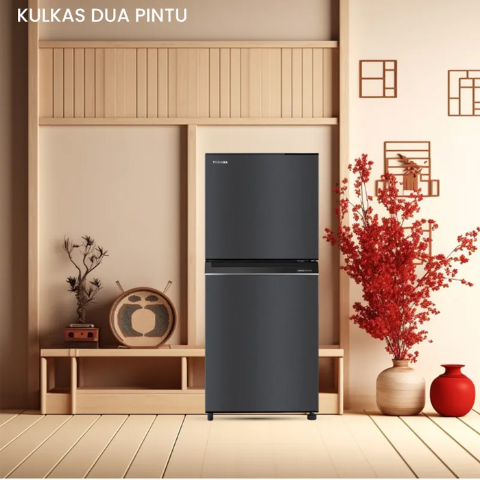 Toshiba Kulkas 2 Pintu Anti Bakteri Non Inverter 180 L - GR-B22-ISP | GRB22ISP